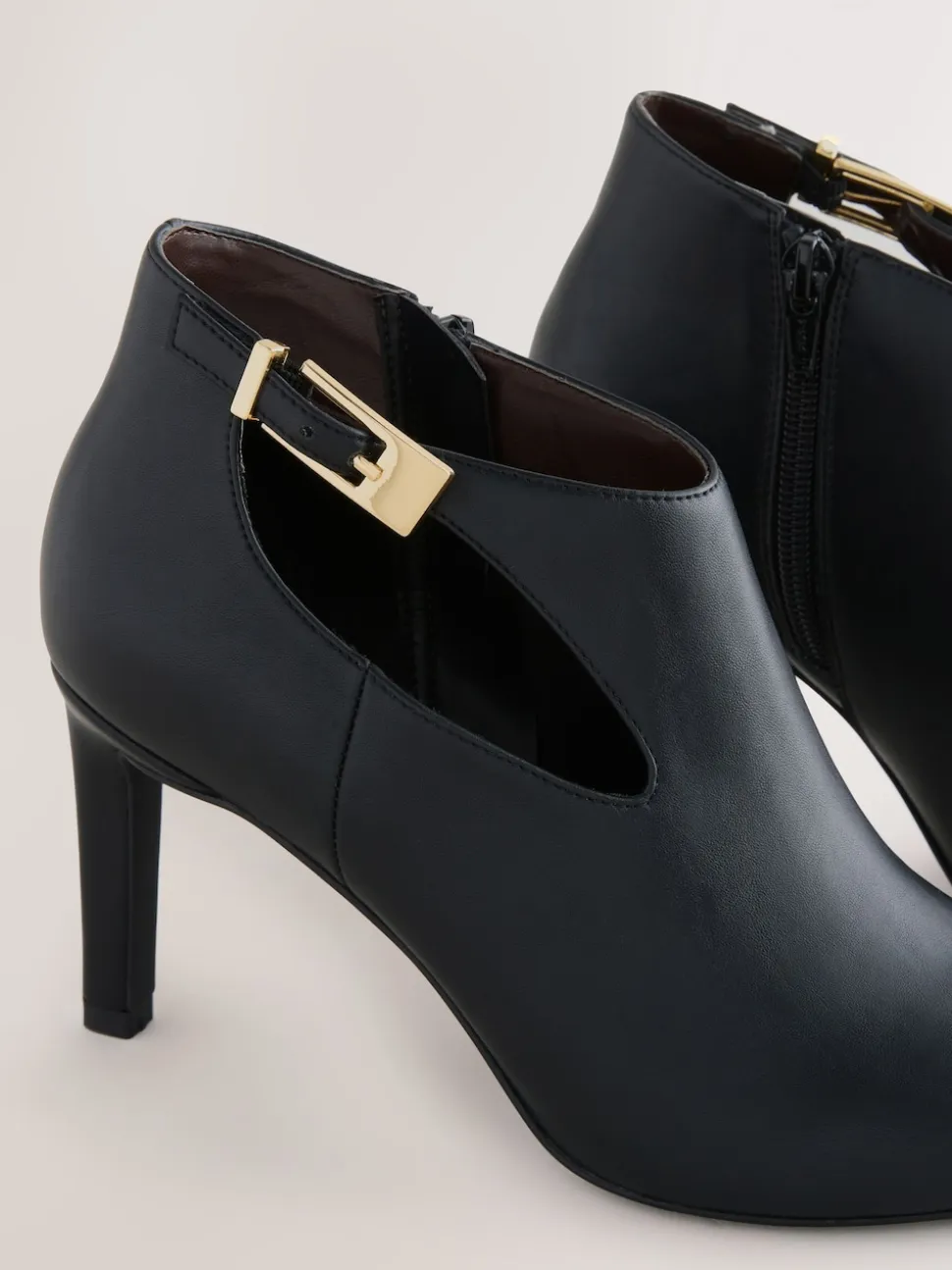 Black Forever Comfort® Open Side Shoe Boots