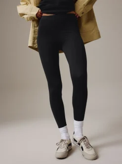 Black Full Length Leggings