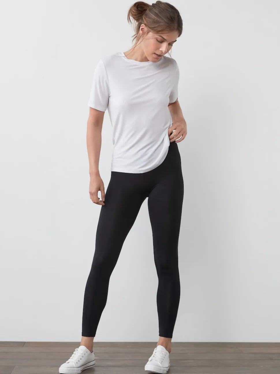 Black Full Length Leggings 2 Pack