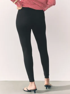 Black Full Length Leggings 5 Pack