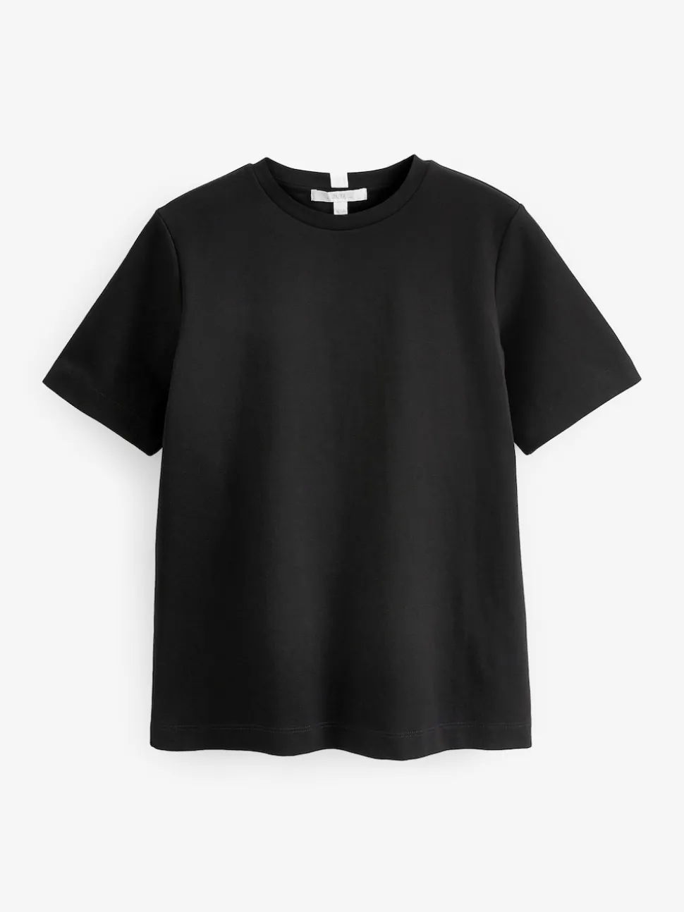 Black Heavyweight Short Sleeve Crew Neck T-Shirt