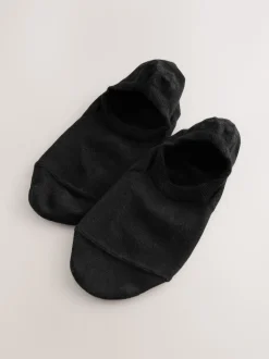 Black Invisible Socks 3 Pack