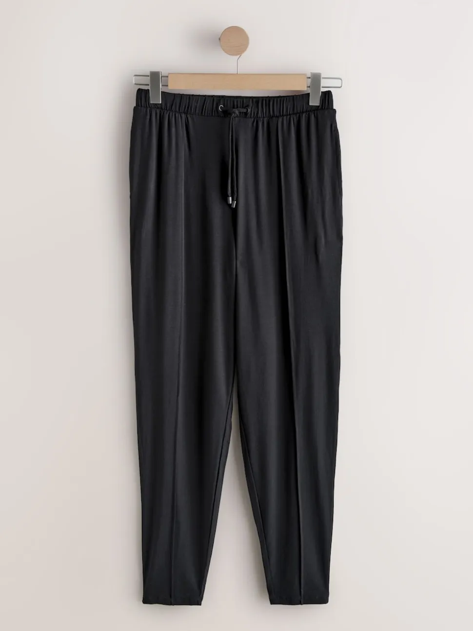 Black Jersey Joggers