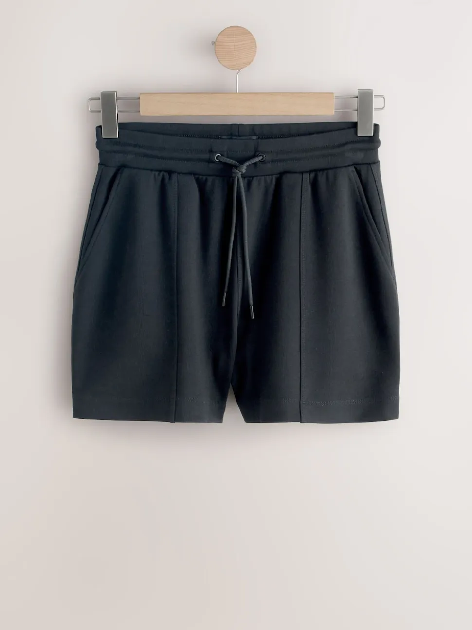 Black Jersey Shorts