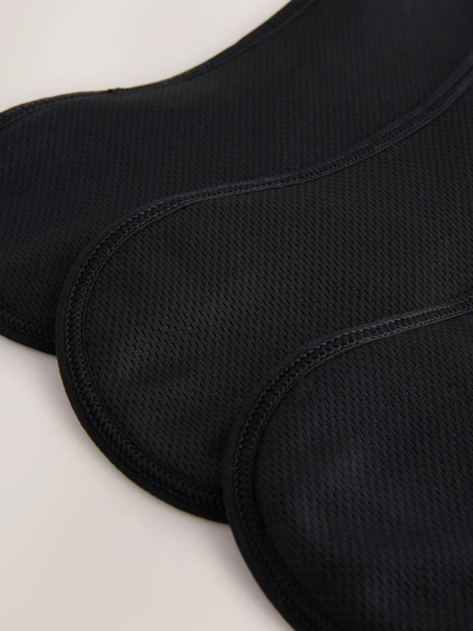 Black Light Flow Period Liners Knickers with Wash Bag 3 Pack