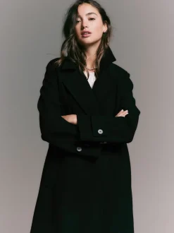 Black Long Maxi Coat