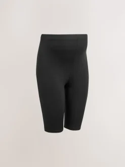 Black Maternity Cycle Shorts