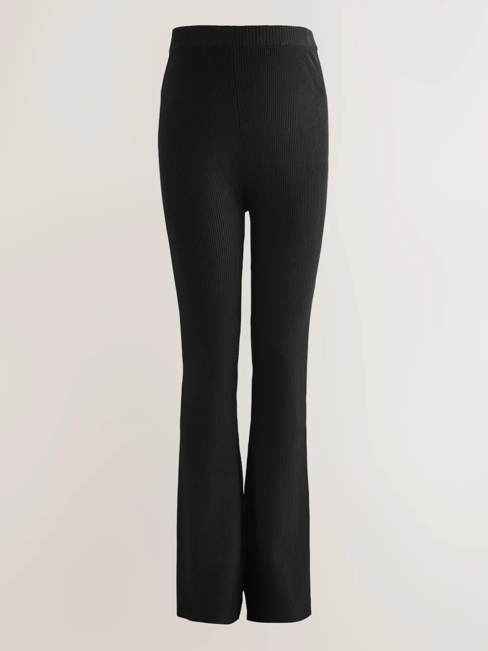 Black Maternity Knitted Trousers