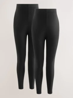 Black Maternity Leggings 2 Pack
