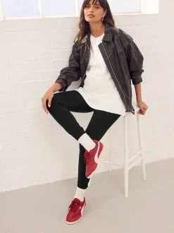 Black Maternity Leggings 2 Pack