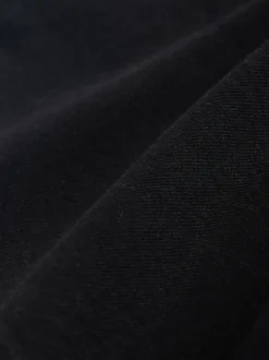 Black Mid Rise Stretch Skinny Jeans