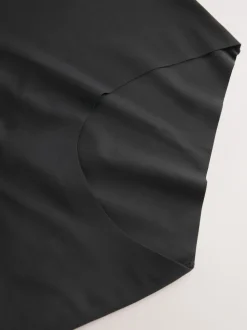 Black Midi No VPL Comfort Knickers 3 Pack