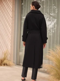 Black N. Premium Funnel Coat