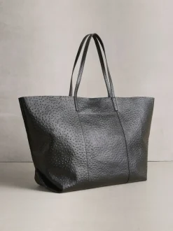 Black N. Premium Large Leather Shopper Bag