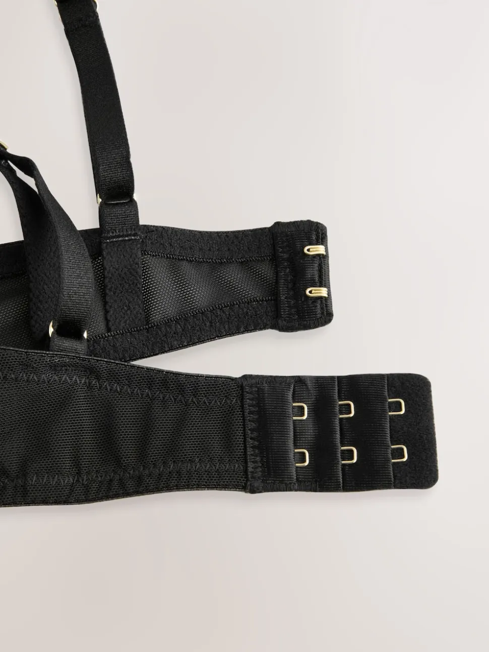 Black Non Pad Balcony Premium Embroidery Bra
