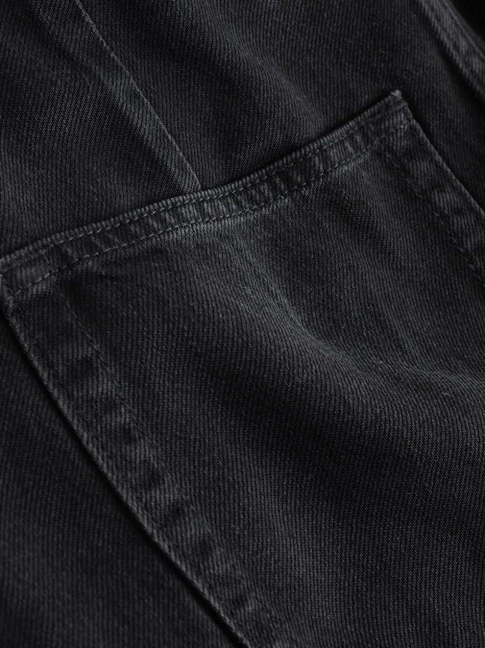 Black N.Premium High Rise Culotte Jeans
