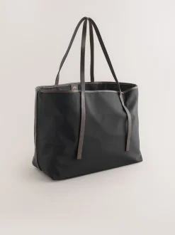 Black Nylon Shoulder Bag
