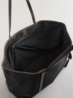Black Nylon Shoulder Bag