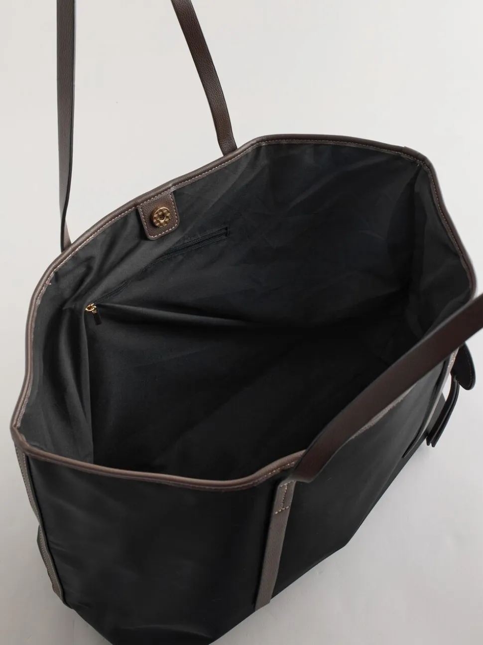 Black Nylon Shoulder Bag