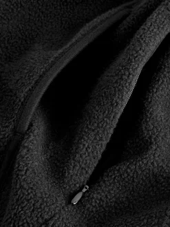 Black Outdoor Lightweight Fleece