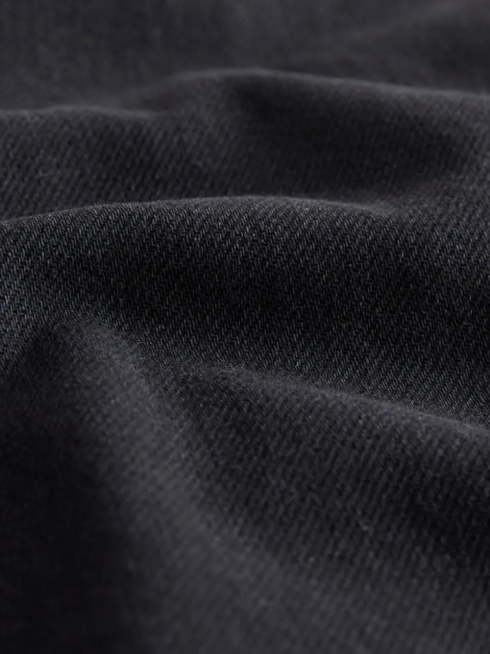 Black Oversize Denim Shirt