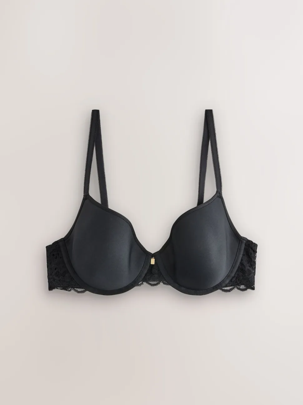Black Pad Full Cup Premium Ultimate Comfort Lightweight Breathable T-Shirt Bra