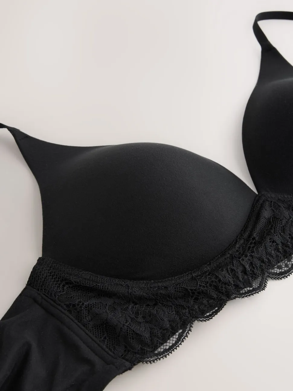 Black Pad Non Wire Ultimate Comfort Lounge Bra