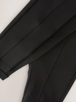 Black Ponte Leggings