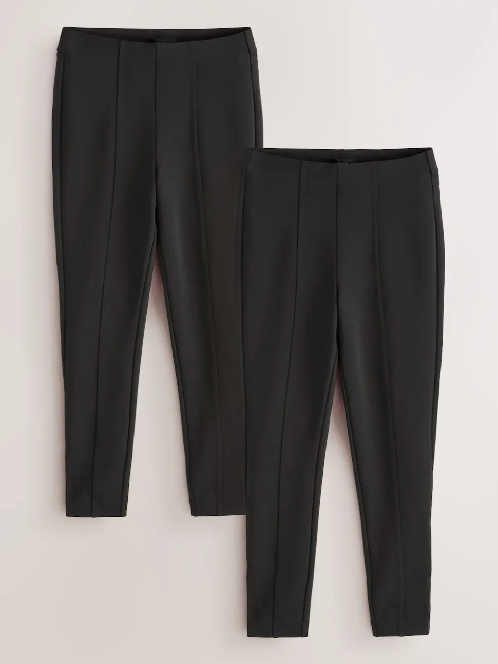 Black Ponte Leggings 2 Pack