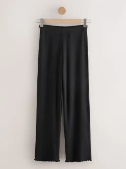 Black Premium Thermal Maximum Warmth Merino Wool Trousers
