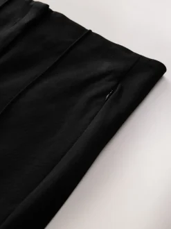 Black Sculpting Bootcut Trousers