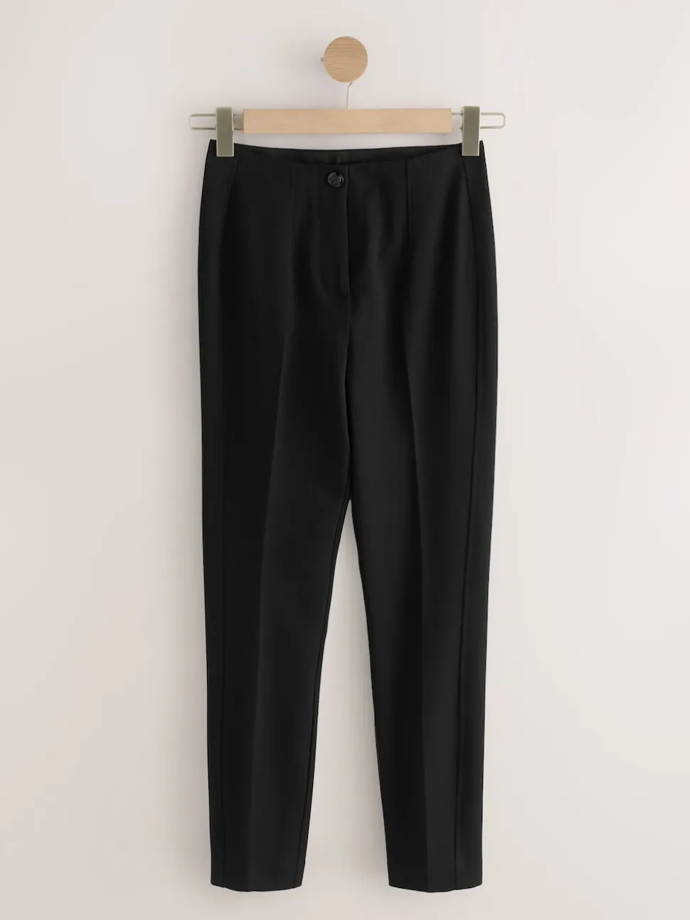 Black Sculpting Military Trousers