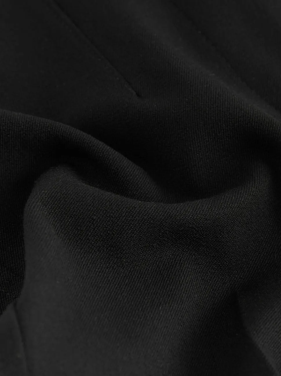 Black Sculpting Military Trousers