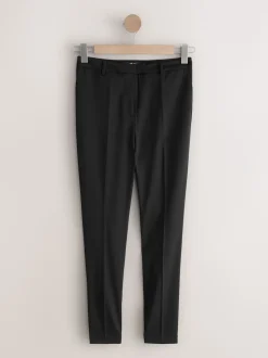 Black Skinny Tailored Trousers
