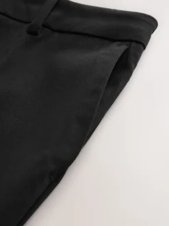 Black Skinny Tailored Trousers