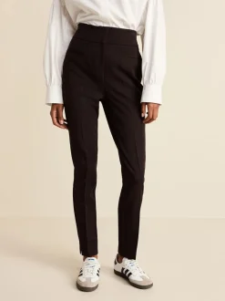 Black Skinny Tailored Trousers