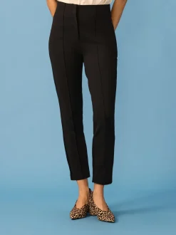 Black Slim Sculpting Trousers