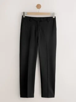 Black Slim Tailored Trousers
