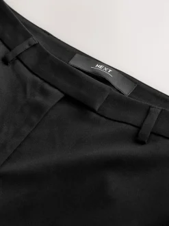 Black Slim Tailored Trousers
