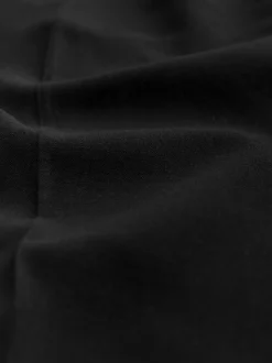 Black Slim Tailored Trousers With Wool