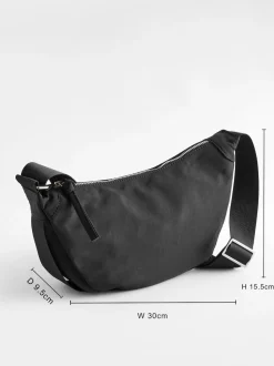 Black Sling Cross Body Bag
