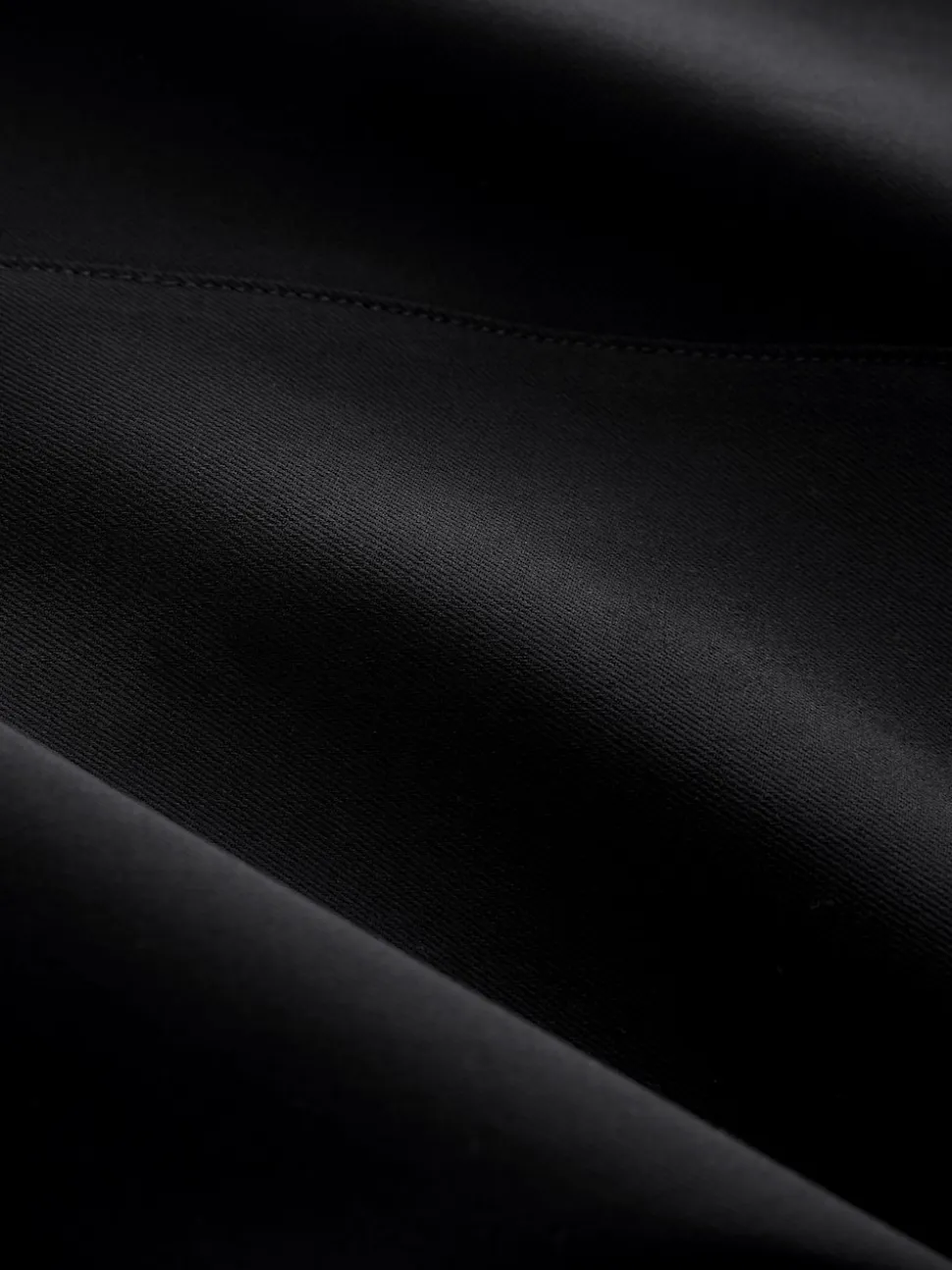 Black Smart Longline Shorts