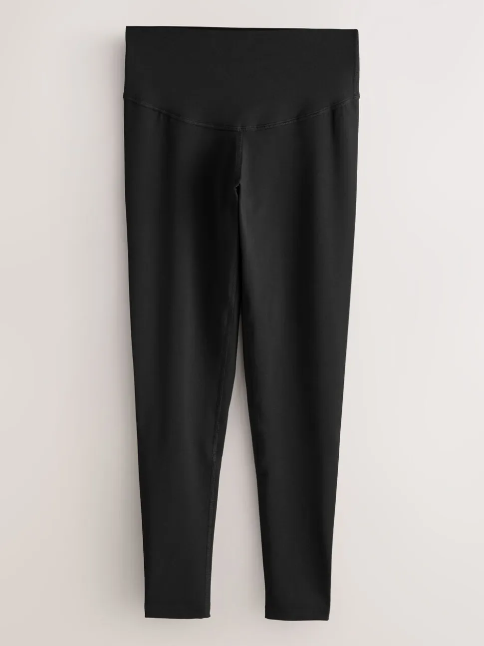 Black Sports Dry Tech Tummy Control High Waist Full Length Legging