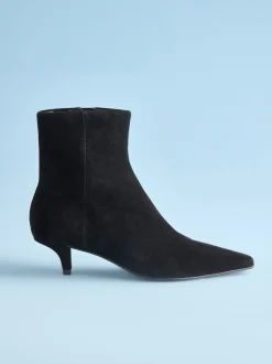 Black Tabitha Simmons x Next Underset Heel Ankle Boots