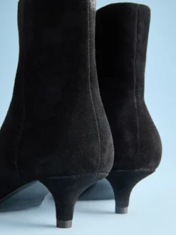 Black Tabitha Simmons x Next Underset Heel Ankle Boots