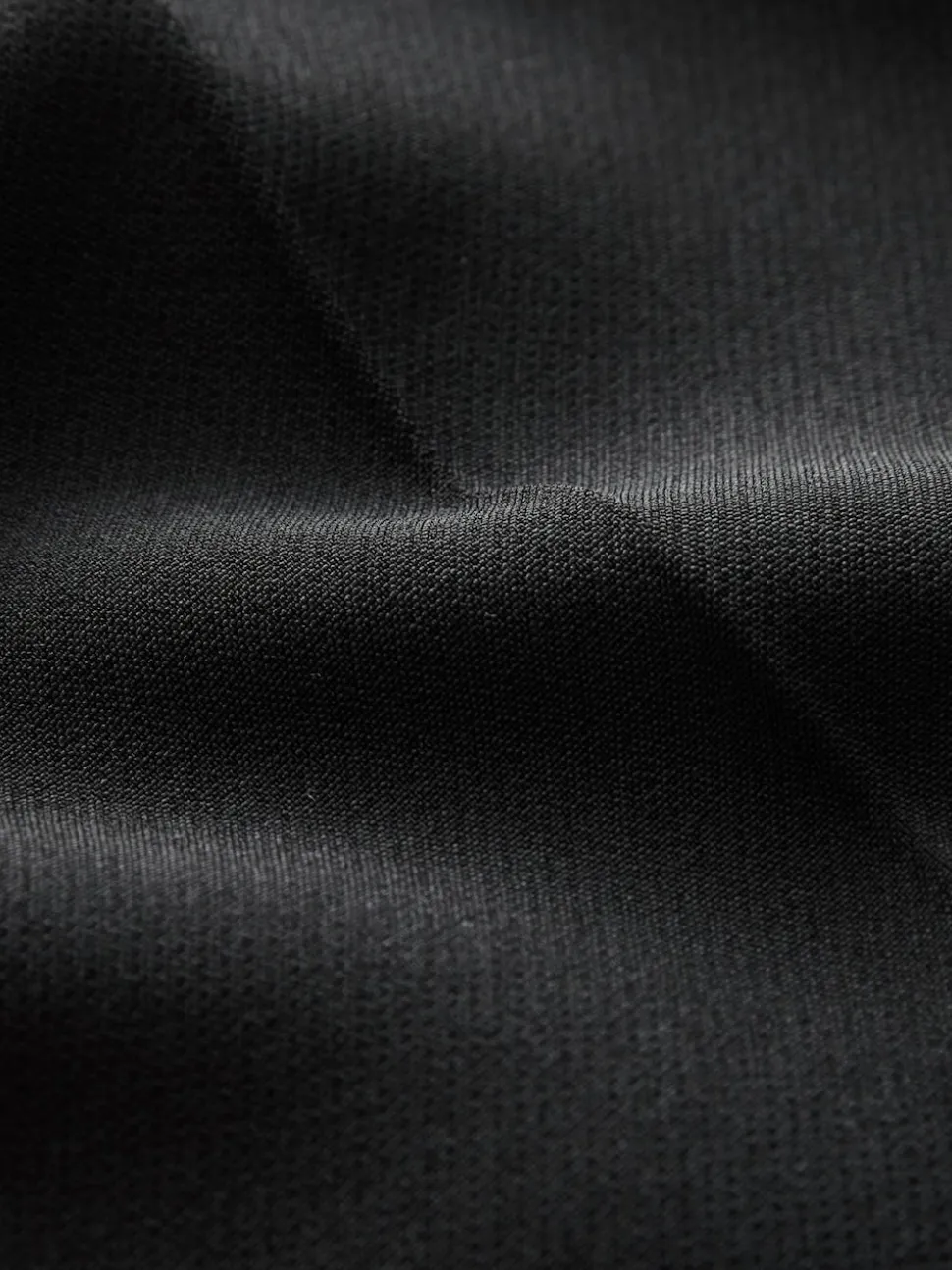 Black Tailored Elasticated Back Straight Leg Trousers