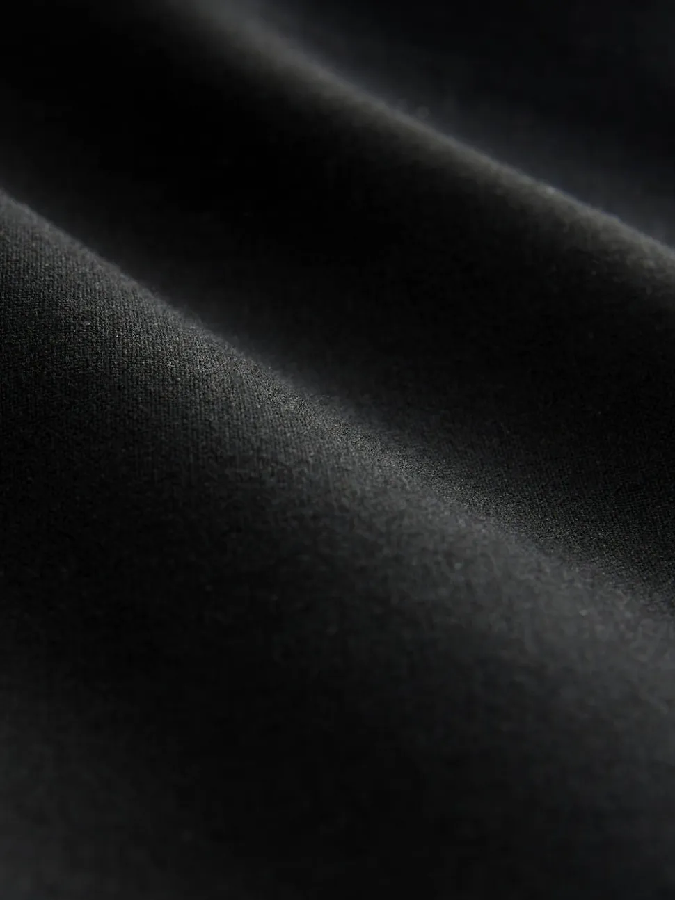 Black Tailored Waistcoat With Wool