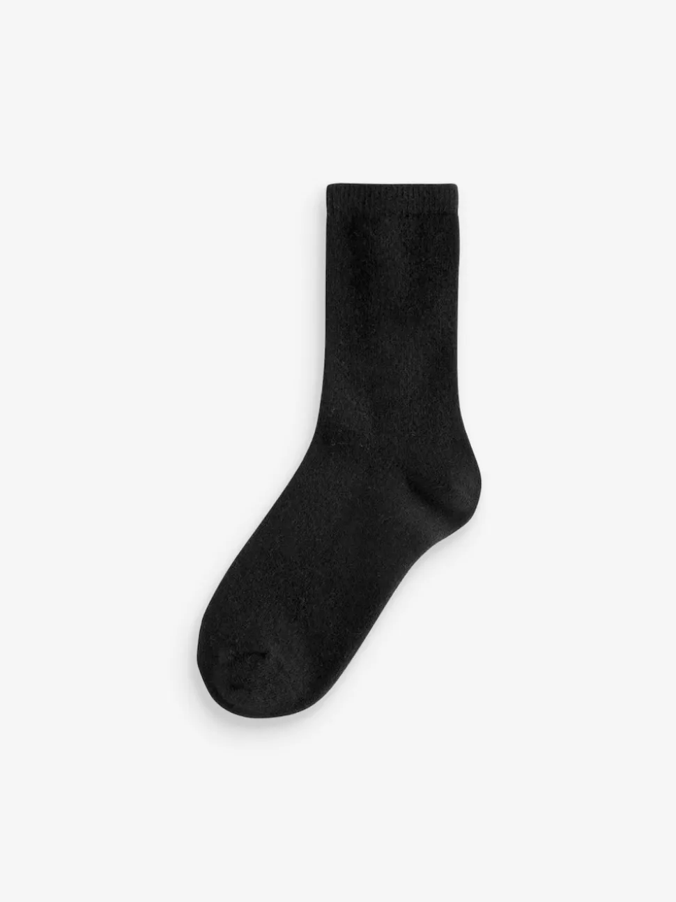 Black Thermal Merino Wool Blend Ankle Socks 2 Pack with Cashmere
