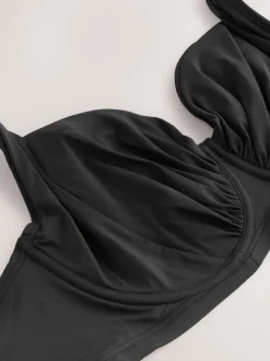 Black Ultimate Support F-K Underwired Bikini Top