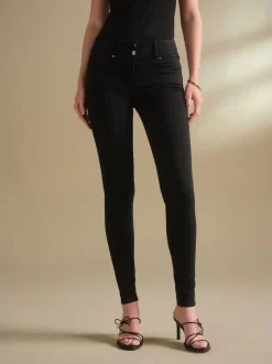 Black Wash Lift Slim And Shape Skinny Jeans